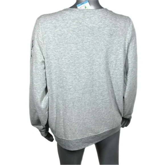 WILDFOX | Floral Skull ‘Mentally Ill But Totally Chill Graphic Print Long sleeve - Picture 4 of 10